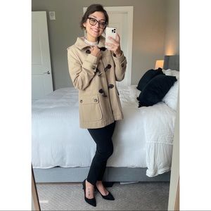 New York & Company Peacoat - Tan